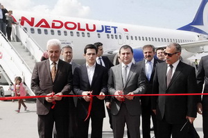 ANADOLUJET SABİHA’DAN URFA’YA UÇTU !