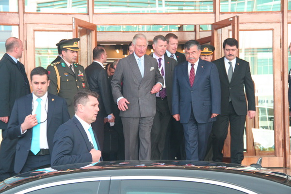 PRENS CHARLES ÇANAKKALE İÇİN GELDİ