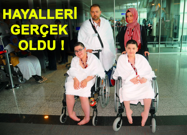 ENGELLİ ÇOCUKLARININ DİLEĞİNİ YERİNE GETİRDİ !