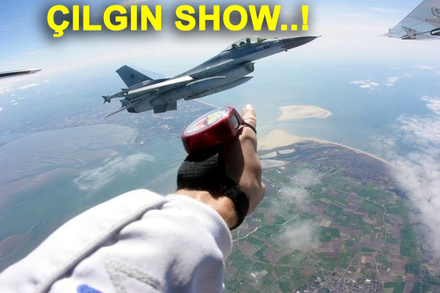 F- 16’LARLA HAVADA NEFES KESEN DANS !