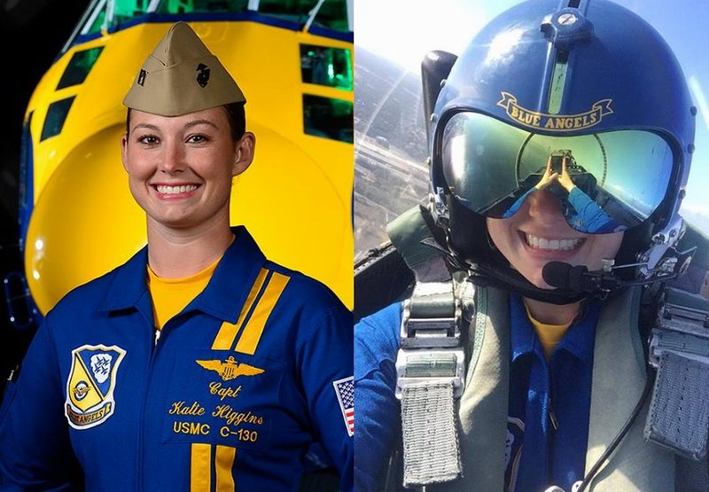 BLUE ANGELS’IN İLK KADIN PİLOTU (VİDEOLU)