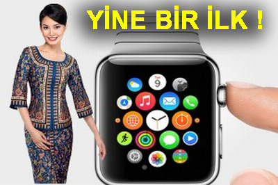 SİNGAPUR HAVAYOLLARI’NI APPLE WATCH’DA TAKİP ET!