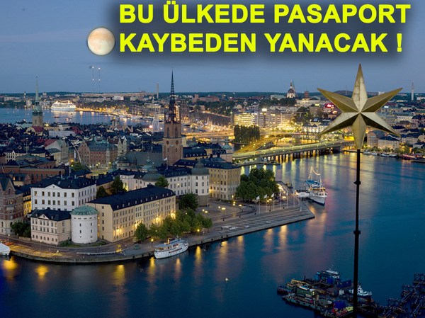 KARABORSADA 170 BİN İSVEÇ PASAPORTU DOLAŞIYOR