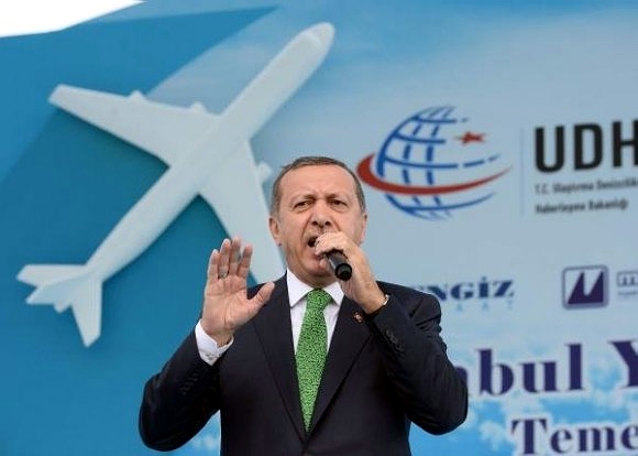 ERDOĞAN: “3.HAVALİMANINI SÖKE SÖKE BİTİRECEĞİZ ! “