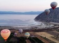 SALDA GÖLÜNDE SICAK BALON UÇUŞLARI BAŞLADI