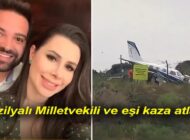 MİLLETVEKİLİ VE EŞİ TAŞIYAN UÇAK ARIZA YAPTI