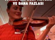 THY KABİN MEMURLARINDAN YOLCULARA MİNİ KONSER